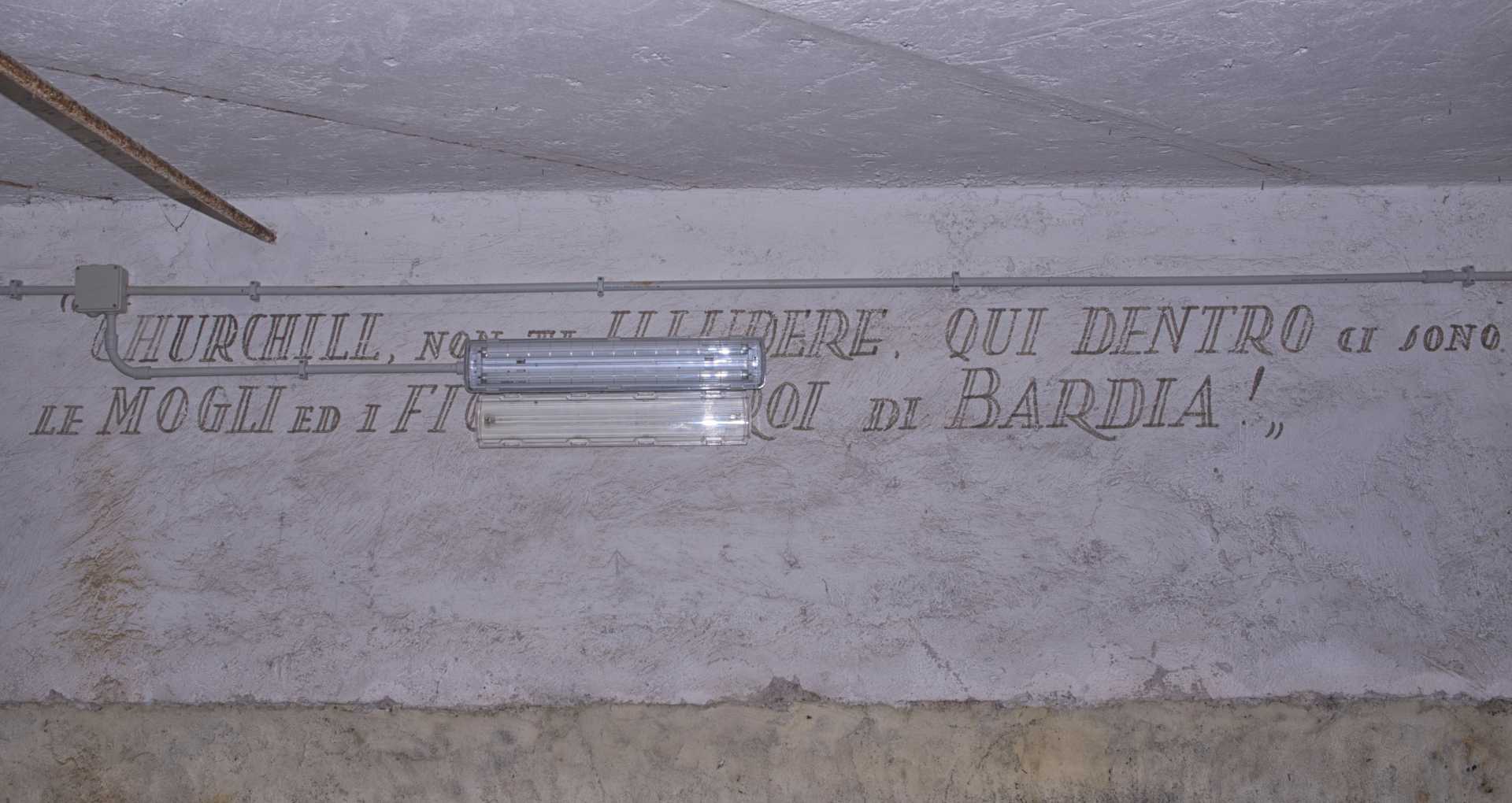 Le cantine rifugio antiaereo e le loro scritte propagandistiche